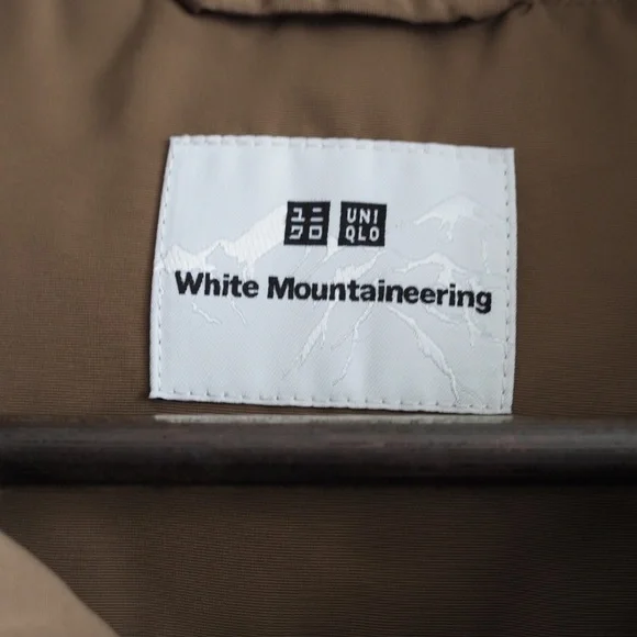 White mountaineering oversized down parka hybrid jacket NEW - Picture 2 of 14